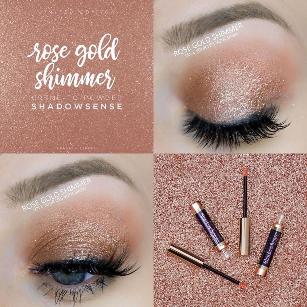 Rose gold Shimmer Shadowsense